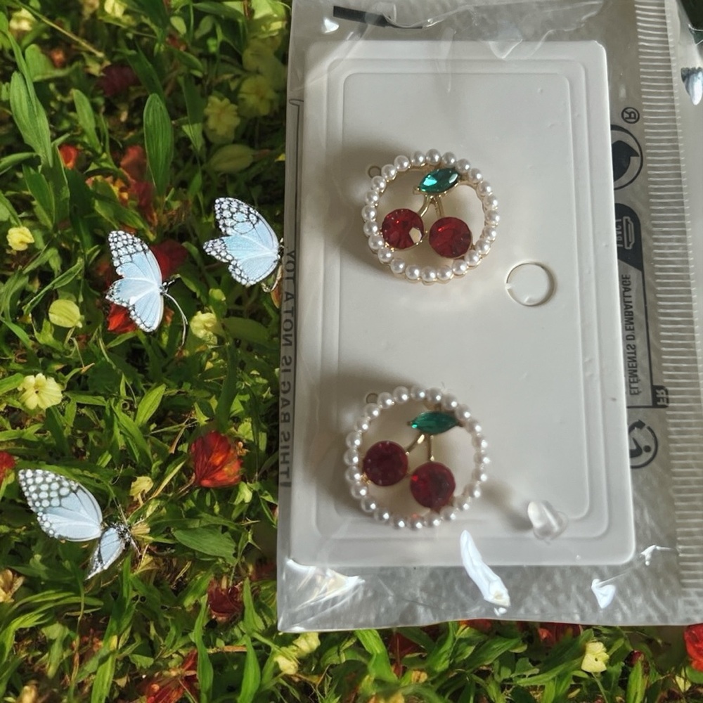 Elegant Pearl and Gemstone Earrings